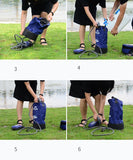 Water Bag Shower with valve tap